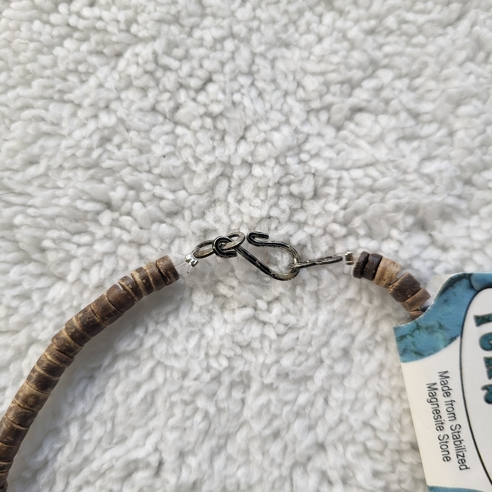 American Legacy Treasures Bracelets and Magnesite Turquoise Beaded Necklace NWT - Picture 5 of 7